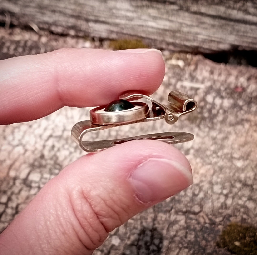 Pince à billets ancienne œil