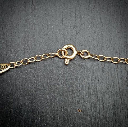 Collier collerette filigrané en or jaune 18kt