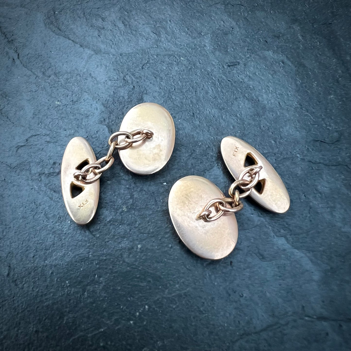 Boutons de manchette rubis