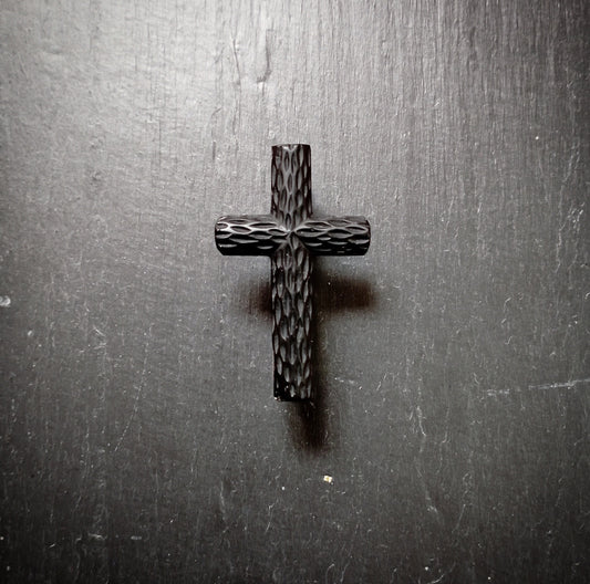 Broche Croix de deuil