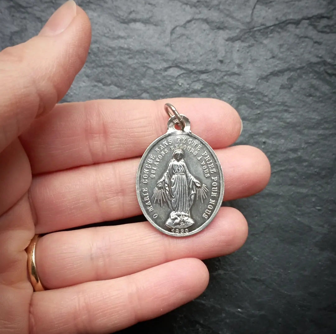 Grande medaille miraculeuse en argent