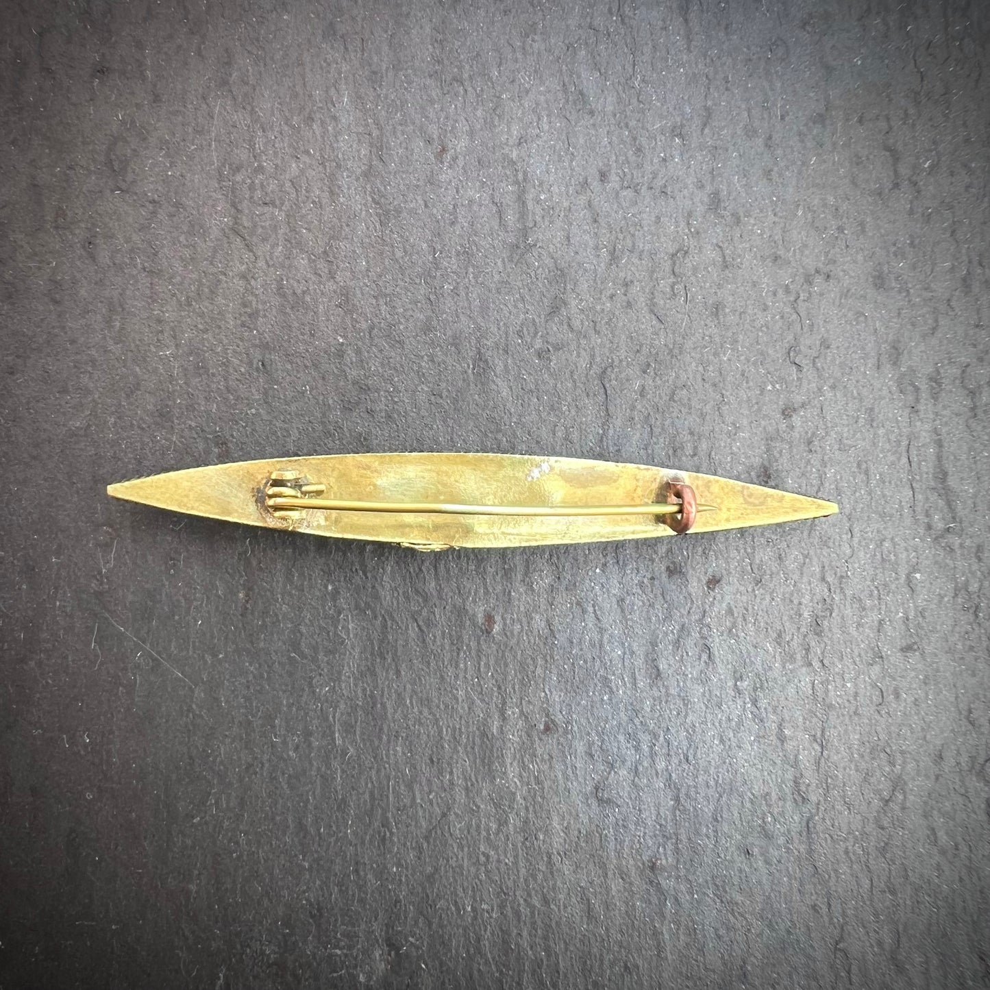 Broche ancienne en micromosaïque