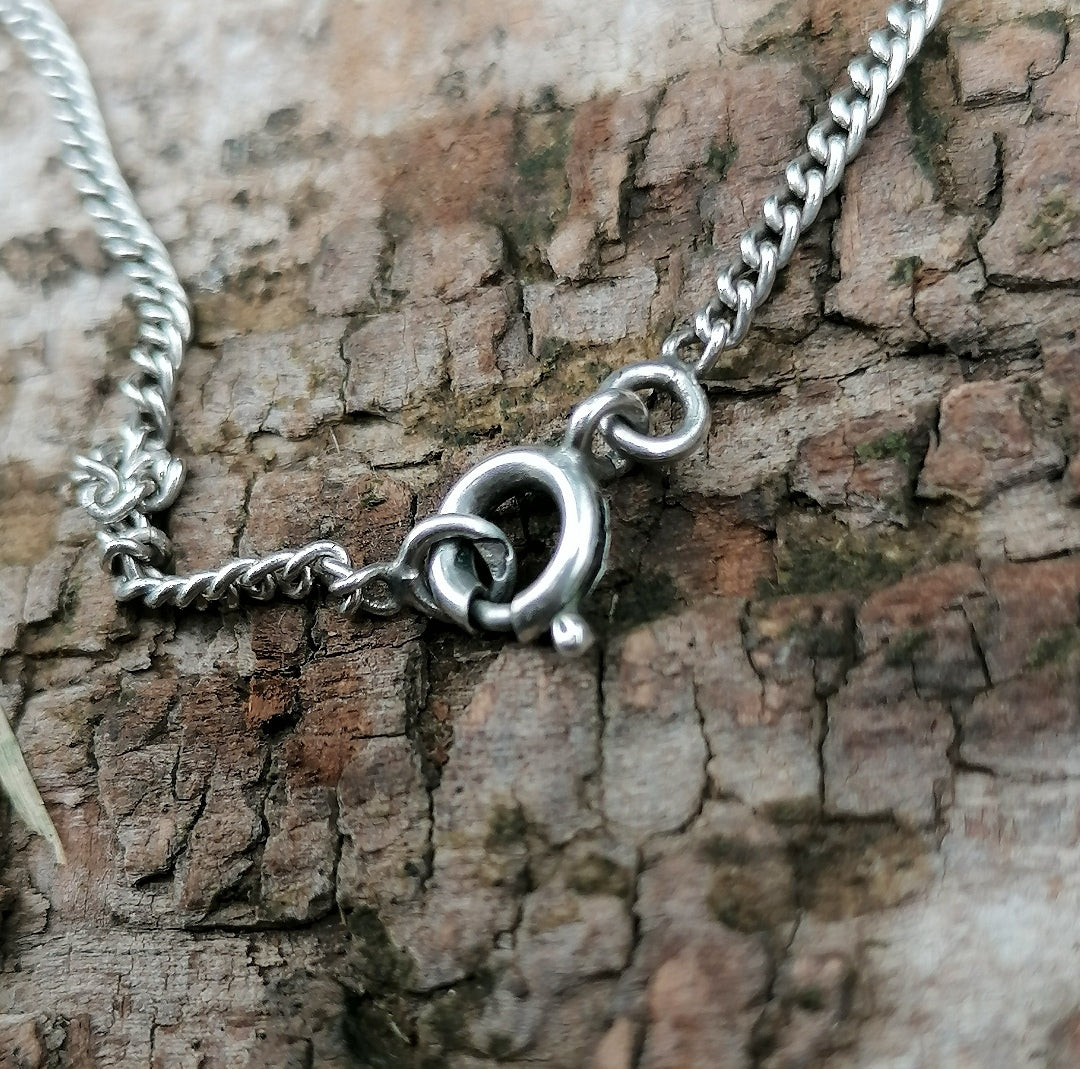 Pendentif coeur et chaîne en argent